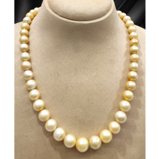 Pearl Beads Long Necklace
