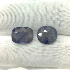 Blue Sapphire Glass Filled Lot