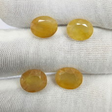 Yellow Sapphire Glass Filled Lot