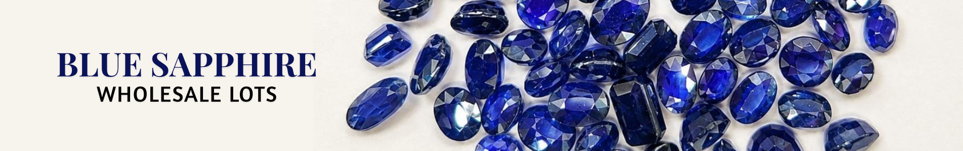 Blue Sapphire Wholesale Lots