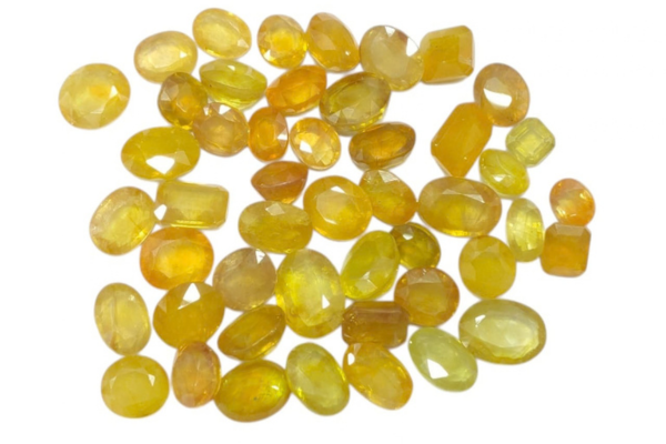 Treated Yellow Sapphire Wholesale Lots